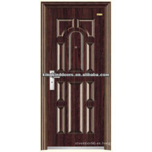 Diseño de puerta de Uruguay durable acero de seguridad puerta KKD-563 de los China Top marca KKD